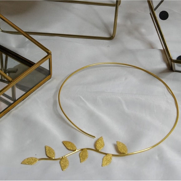 Brand new zara gold plated brass bohemian necklace from New York - Picture 3 of 4